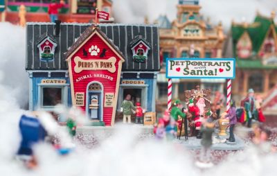 Build your own Christmas village