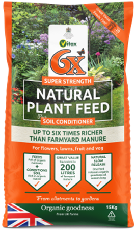 6X Natural fibrous fertiliser 15KG - image 3