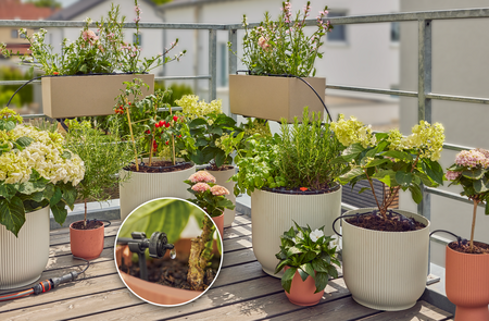 Micro-Drip-System Balcony Set (15 plants) - image 3