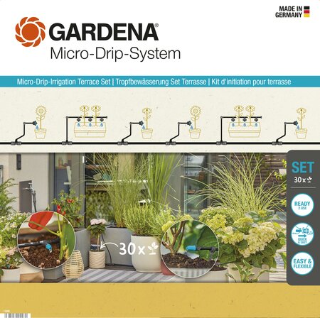 Micro-Drip-System Terrace Set (30 plants) - image 1
