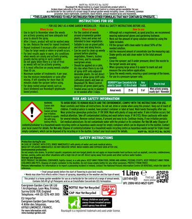 Roundup Concentrate (Pelargonic acid) 280ML - image 4
